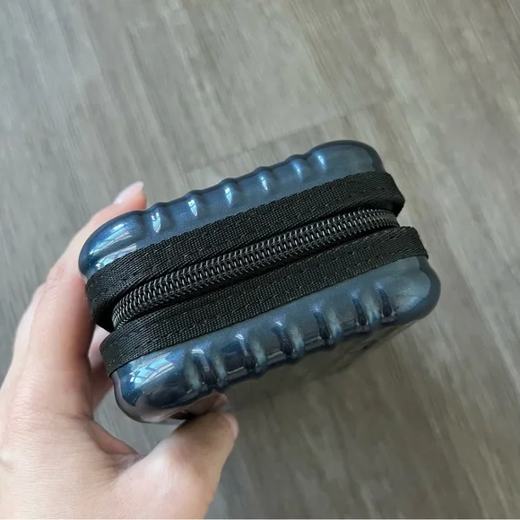 Rimowa Luggage Amenity Kit Case Toiletries Travel Blue Zip Pouch One Size - Picture 7 of 10